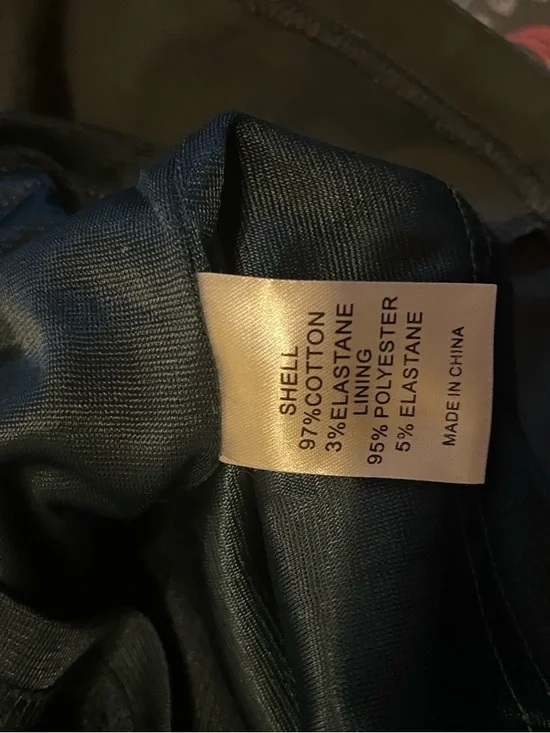 Lindy Bop dark green cotton wiggle dress UK18 US14 EUC - Picture 7 of 8